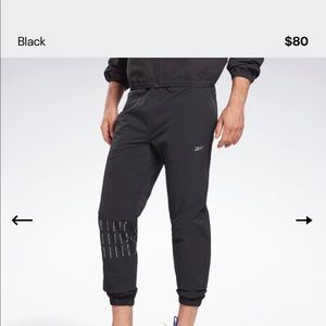 New Les Mills Men’s Black Athletic Pants